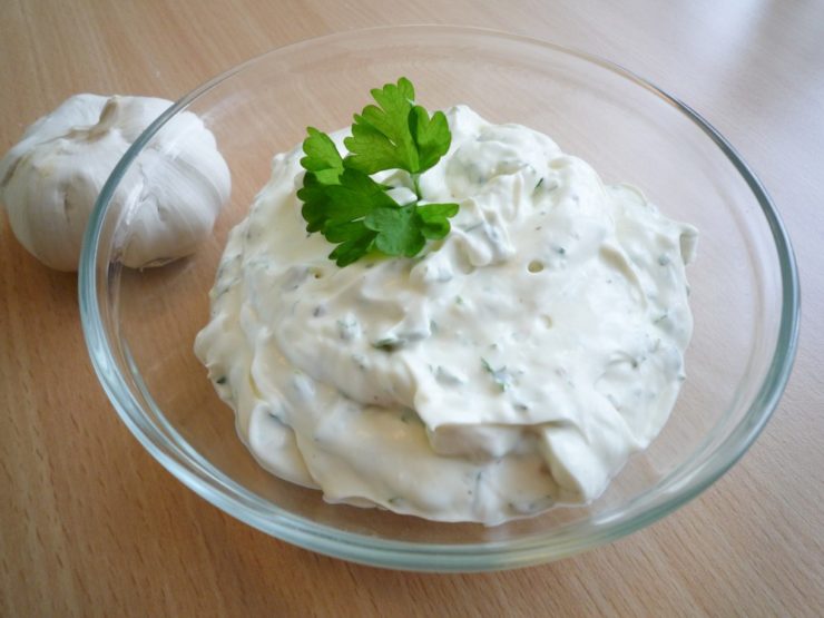 KnoblauchDip (Garlic Dip) amerikanischkochen.de