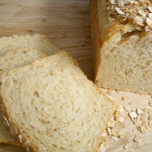 HonigButtermilchBrot mit Haferflocken (HoneyButtermilk Oat Bread