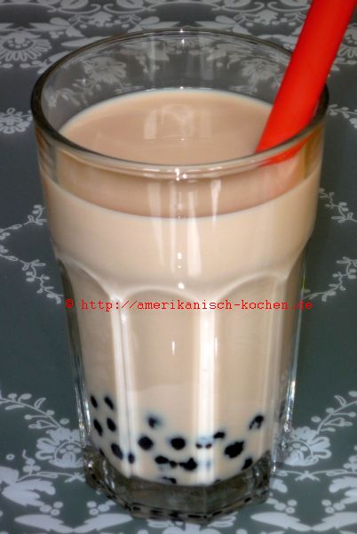 Bubble Tea Mit Tapioka Perlen Pearl Milk Tea Bubble Tea With Tapioca Pearls Amerikanisch Kochen De