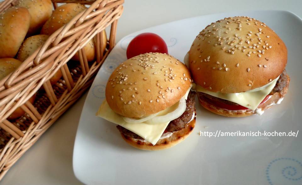 Hamburger Cheeseburger Amerikanisch Kochen De