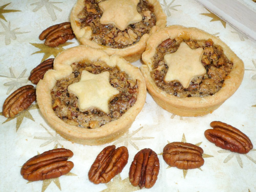 Mini Pecan Pies - amerikanisch-kochen.de.