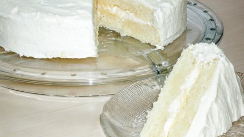 White Cake Beliebte Amerikanische Torte An Feiertagen Amerikanisch Kochen De 