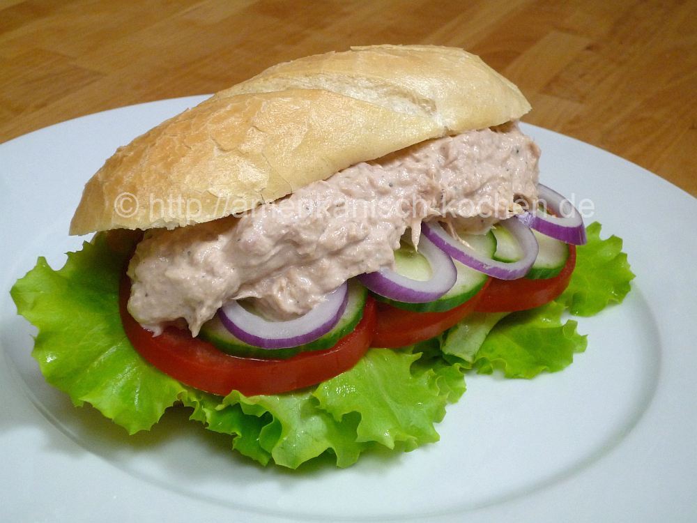 Thunfisch-Sandwich (Tuna Sandwich) - amerikanisch-kochen.de