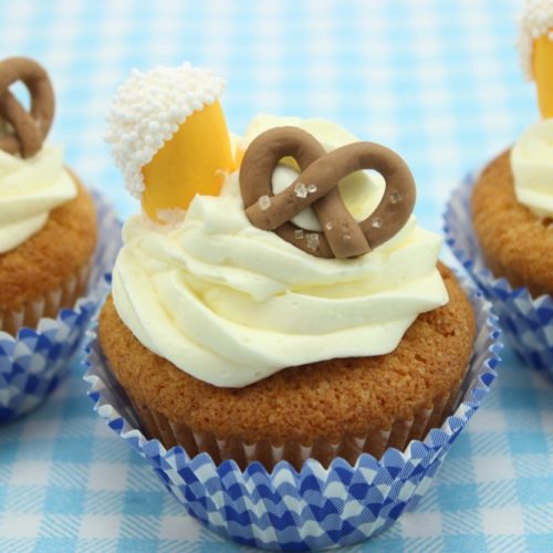 Oktoberfest- Cupcakes (Karamell-Vanille-Cupcakes) - amerikanisch-kochen.de