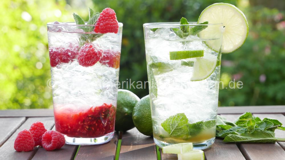 Virgin Mojito I Classic Und Himbeere I Mojito Mocktail I Alkoholfrei Amerikanisch Kochen De