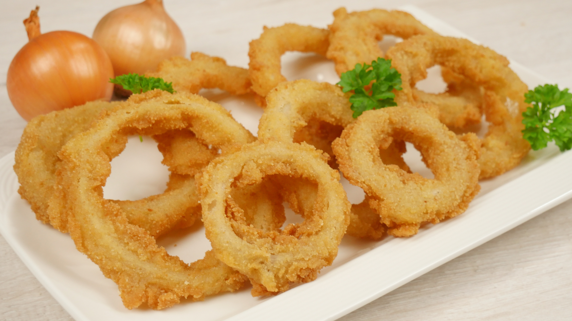 Zwiebelringe Onion Rings Amerikanisch Kochen De