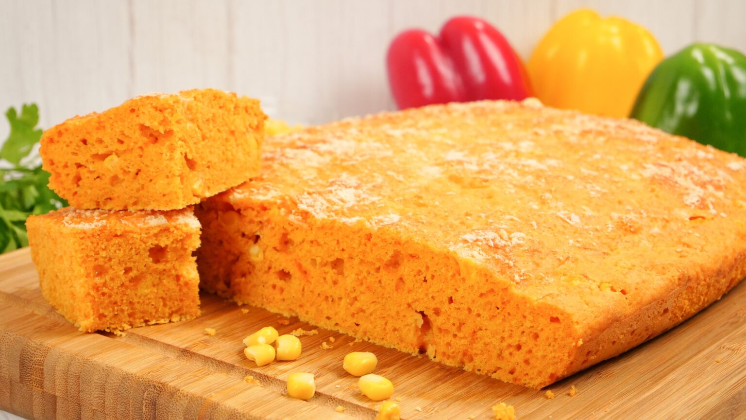 Cheesy Cornbread | Herzhaftes Maisbrot mit Käse - amerikanisch-kochen.de