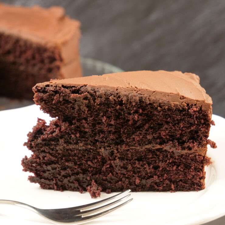 Klassischer Amerikanischer Chocolate Cake - amerikanisch-kochen.de